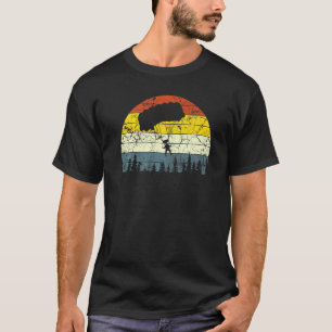 Vintage Sunset Retro Skydiving Retro Parachuting S T-Shirt