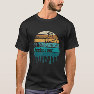 Vintage Sunset The Beekeeper Honey Nature Apiary T-Shirt