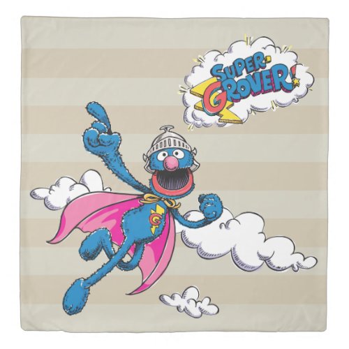 Vintage Super Grover 2 Duvet Cover