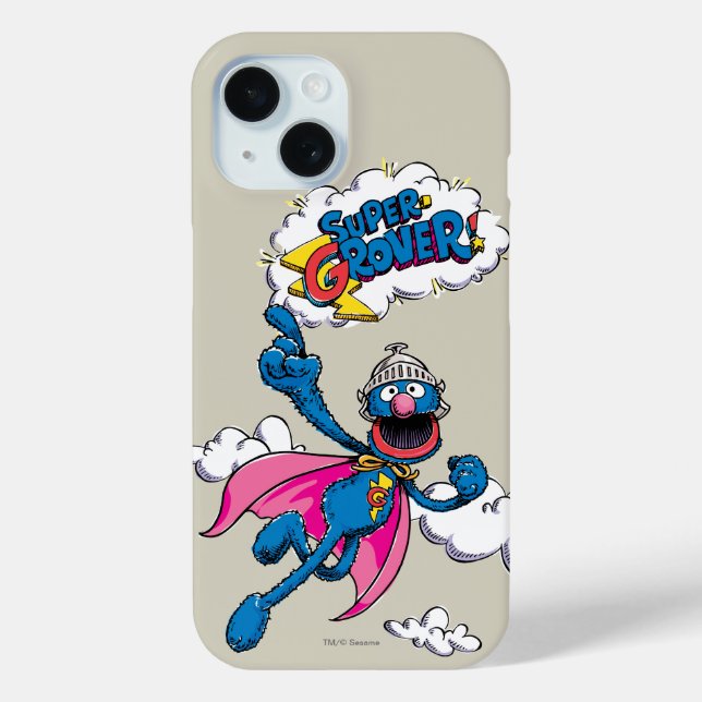 Vintage Super Grover Case-Mate iPhone Case (Back)