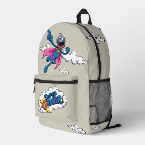 Vintage Super Grover Printed Backpack