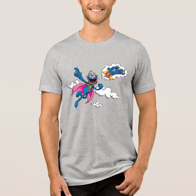 Vintage Super Grover Tri-Blend Shirt (Front)