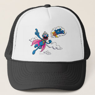 Vintage Super Grover Trucker Hat