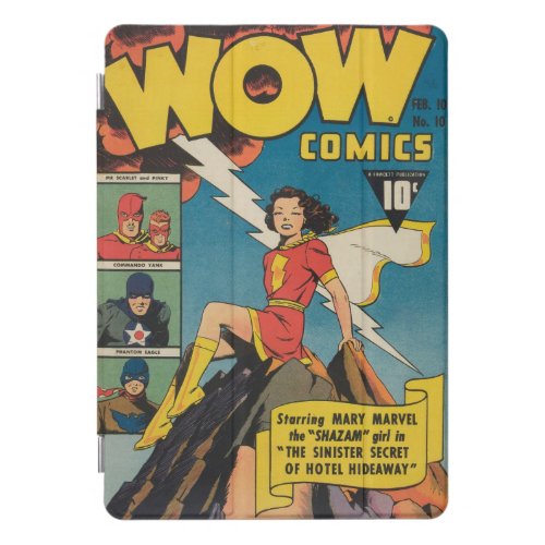Vintage Superhero Comic Books iPad cover