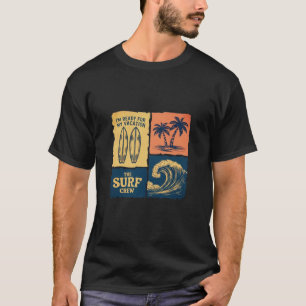 Vintage Surf Crew Tropical Vibe Graphic T-Shirt