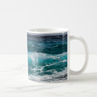 Vintage Surf Waves Coffee Mug