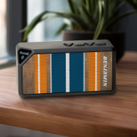 Vintage Surfboard Stripes - Subtle Wood Background