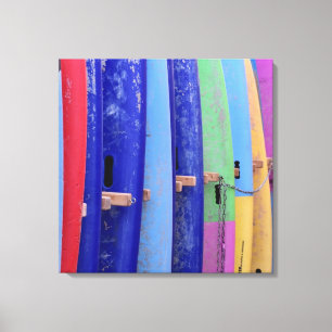 Vintage Surfboards Canvas Print