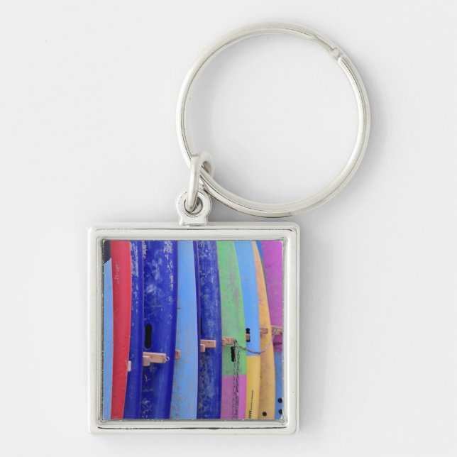 Vintage Surfboards Keychain (Front)