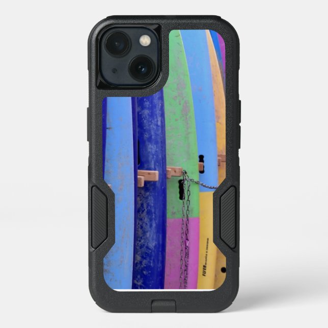 Vintage Surfboards Otterbox iPhone Case (Back)