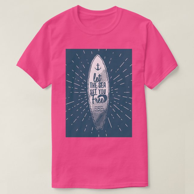 Vintage surfing T-Shirt (Design Front)