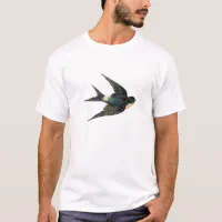 Vintage Swallow Bird Illustration Men s T Shirt Zazzle