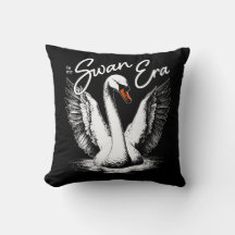 Vintage Swan Era White Print