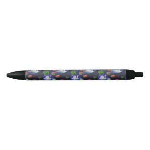 Vintage Swan Lake Lily Floral Watercolor Pen