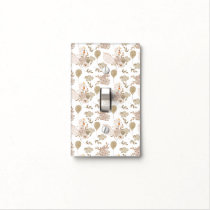 Vintage Swan – Neutral Baby Boho Nursery Decor Light Switch Cover