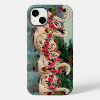 Vintage Swans Case-Mate iPhone 14 Plus Case