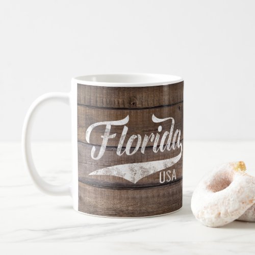 Vintage Swash Florida USA Souvenir Coffee Mug