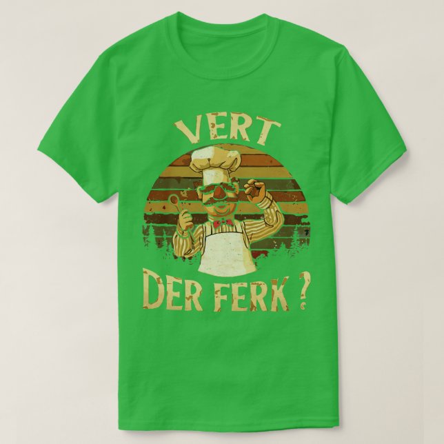 VINTAGE Swedish Chef Hoodie T-Shirt (Design Front)