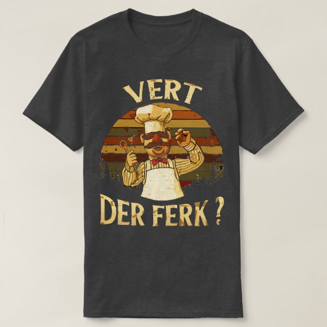 VINTAGE Swedish Chef Hoodie T-Shirt (Design Front)