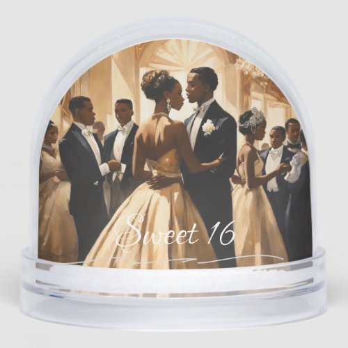 Vintage Sweet 16 Cotillion Snow Globes Snow Globe