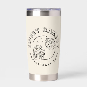 Vintage Sweet Bakery Logo Insulated Tumbler