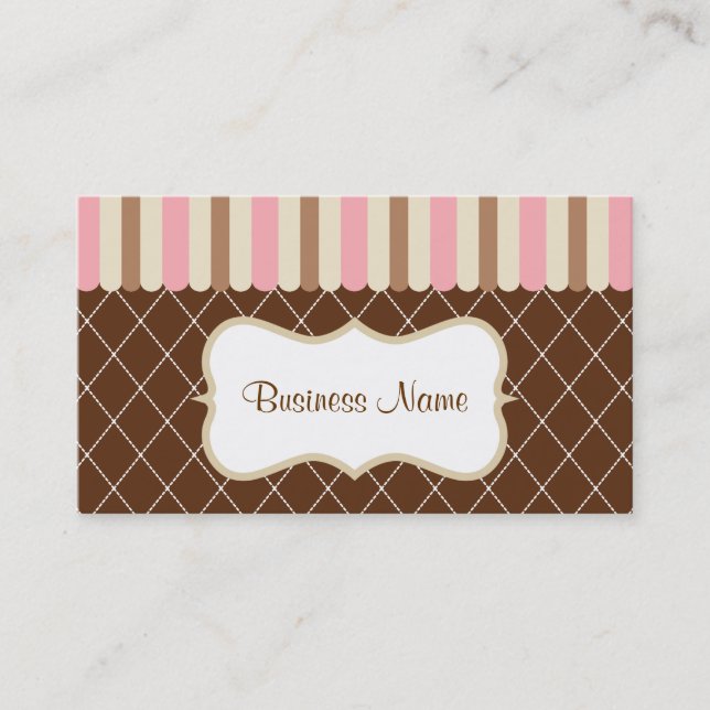 Vintage Sweet Business Card (Front)