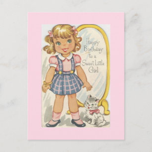 Happy Birthday With Kittens Postcards No Minimum Quantity Zazzle