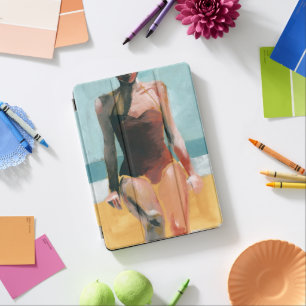 Vintage Swim - Red Swimsuit iPad Pro Cover