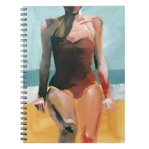 Vintage Swim _ Red Swimsuit Notebook