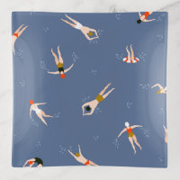 Vintage Swimmers Pattern