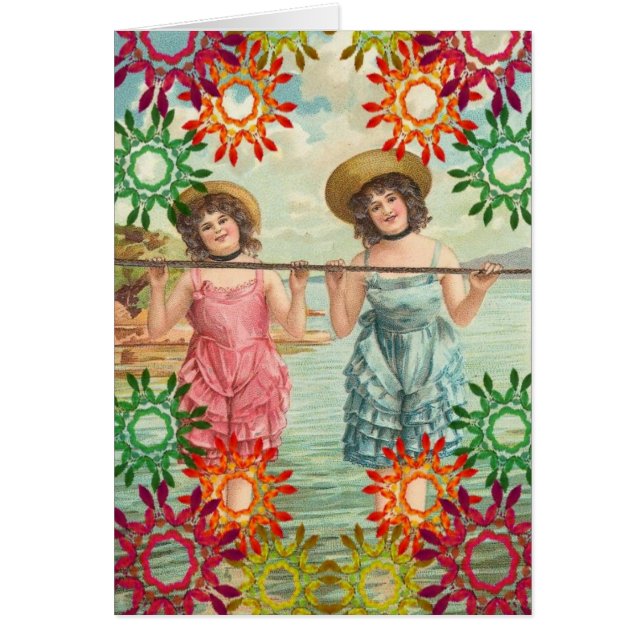 Vintage Swimwear Cards (Front)