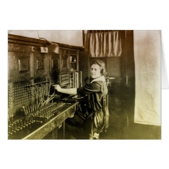 Vintage Switchboard by Gallery291 at Zazzle