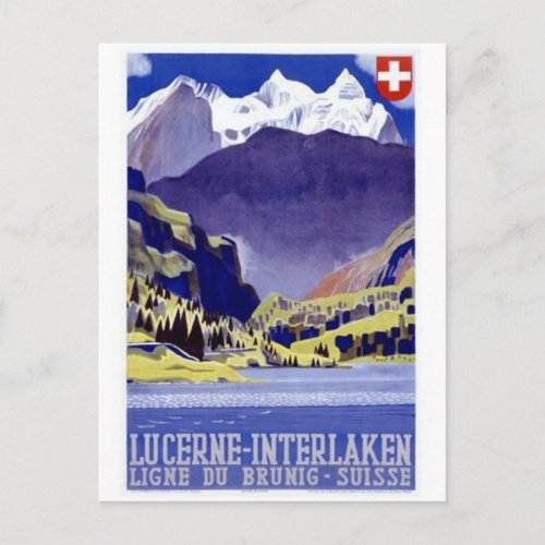 Vintage Switzerland _ Postcard