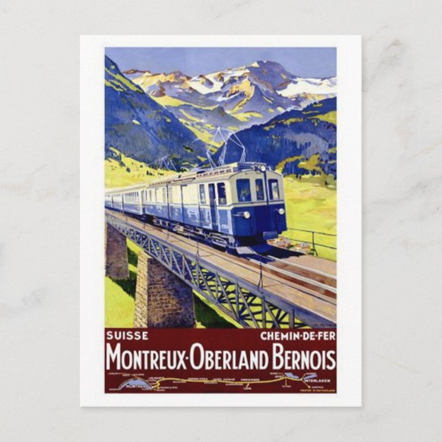 Vintage Switzerland - Postcard (Front)