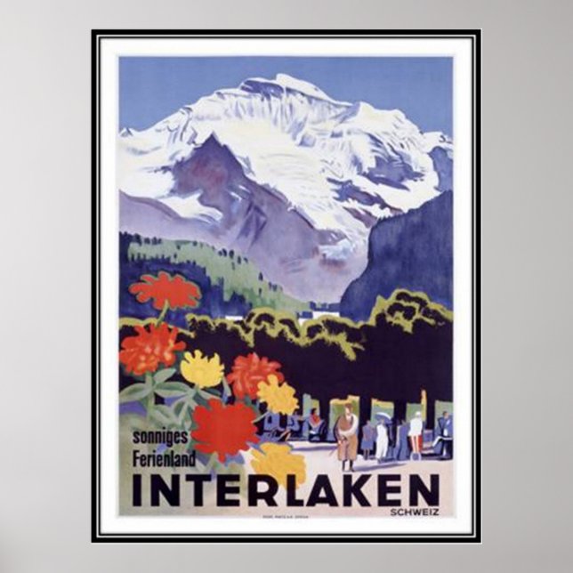 Vintage Switzerland - Poster (Front)