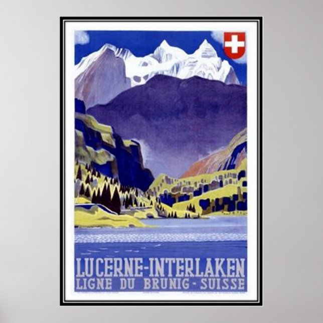 Vintage Switzerland - Poster (Front)