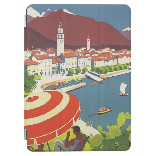 Vintage Switzerland Travel Advert Art iPad Air Cover
