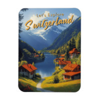 Vintage Switzerland Travel 