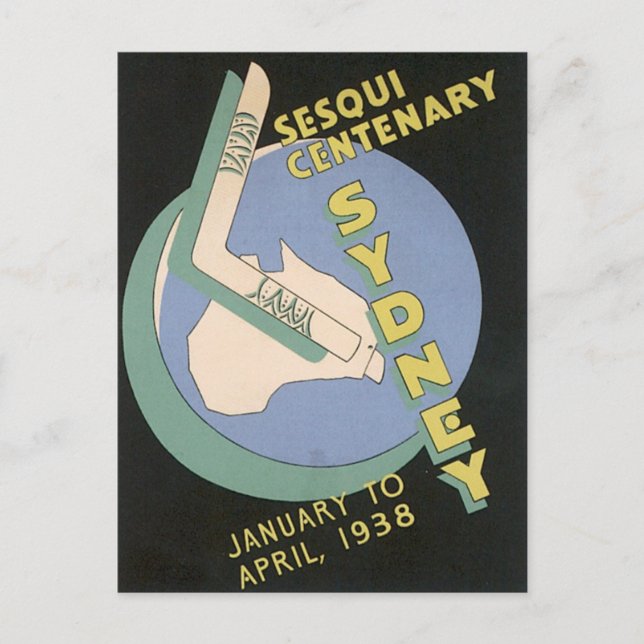 Vintage Sydney Australia Postcard (Front)