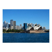 Vintage Sydney Opera House Travel