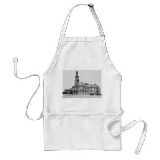 Vintage Sydney Town Hall Photograph c1898 Adult Apron