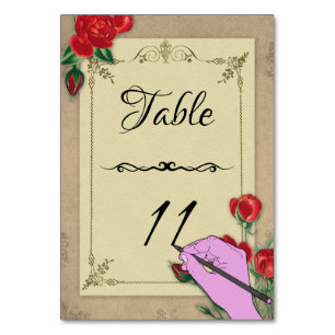 Vintage Table Number
