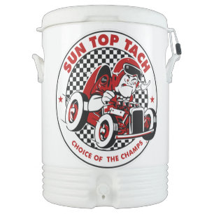 Vintage Tach Igloo 10 Gallon Cooler