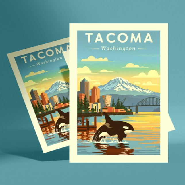 Vintage Tacoma Washington Postcard (Creator Uploaded)