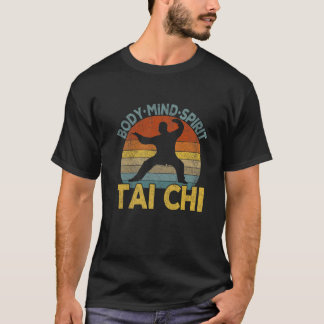 Vintage Tai Chi Chinese Martial Arts Taiji Retro T-Shirt