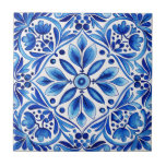 Vintage Talavera Azulejo blue tiles wedding favors<br><div class="desc">Vintage Talavera Azulejo Mediterranean blue and white tiles wedding favors ceramic tiles home decor gifts vintage Mexican wedding favors Spanish home decor Christmas gifts for mom Christmas gifts ideas practical gifts practical favors</div>