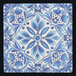 Vintage Talavera Azulejo blue tiles wedding favors Stone Coaster<br><div class="desc">Vintage Talavera Azulejo Mediterranean blue and white tiles wedding favors marble stone coasters home decor gifts vintage Mexican wedding favors Spanish home decor Christmas gifts for mom Christmas gifts ideas practical gifts practical favors</div>