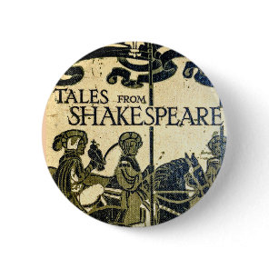 Vintage"Tales from Shakespeare" Book Cover Button