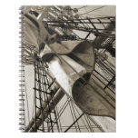 Vintage Tall Ship Mast Notebook