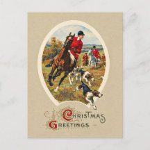 Vintage Tally-Ho Traditional English Fox Hunt